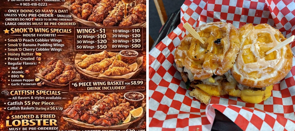 NoBody's T&K Pop up Grill and Cafe /LaTonya Smok'D Soul Food Kitchen BBQ Hole in D Wall Catering Menu
